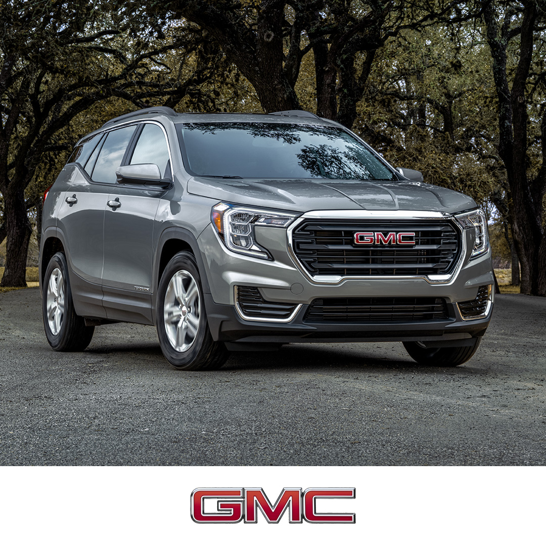 2024 GMC Terrain parked on the road