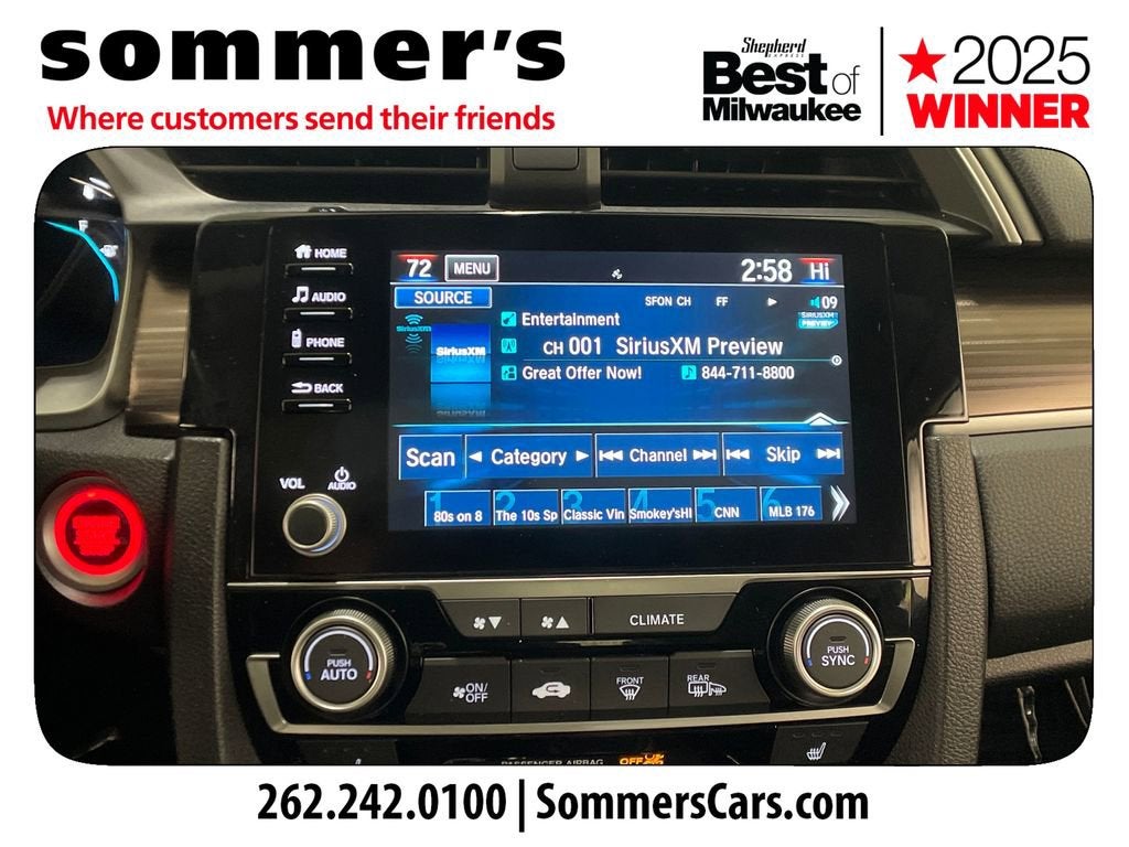 2019 Honda Civic Sedan EX-L