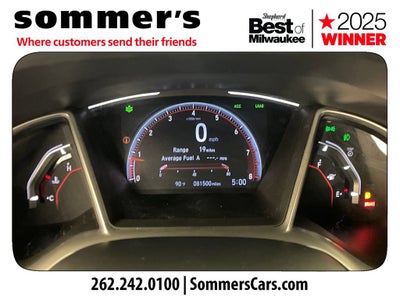 2019 Honda Civic Sedan Sport
