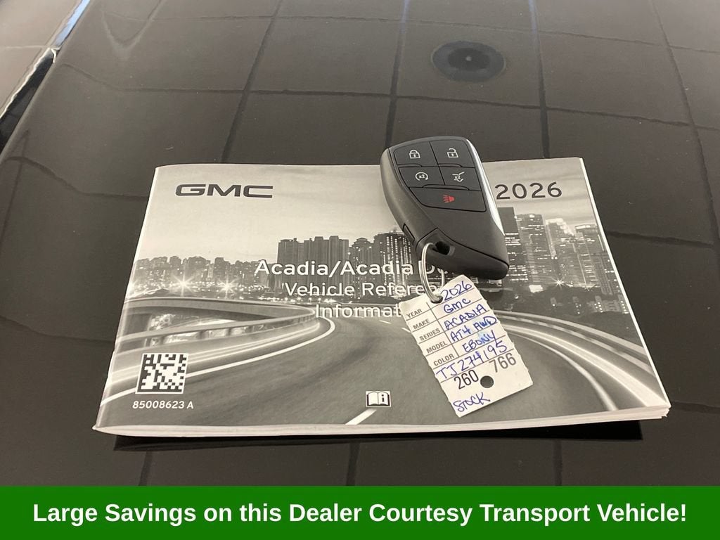 2026 GMC Acadia AT4