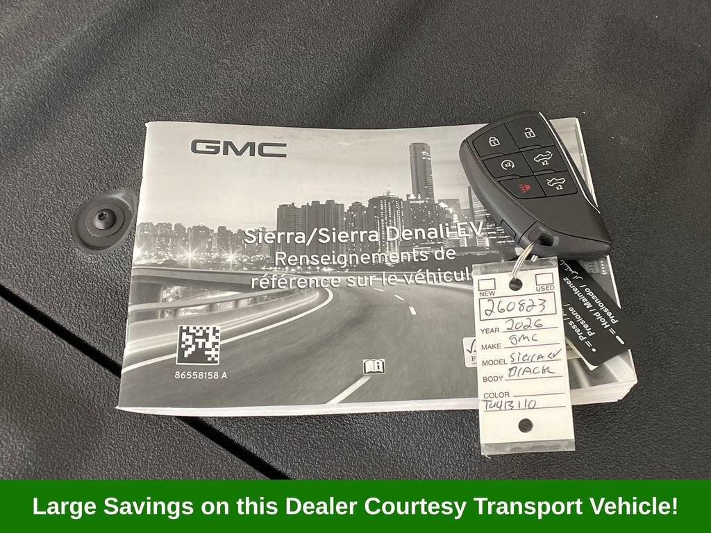 2026 GMC Sierra EV Elevation Extended Range
