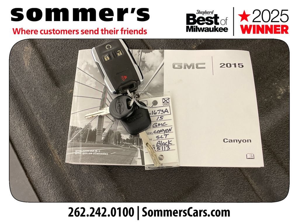 2015 GMC Canyon 4WD SLT