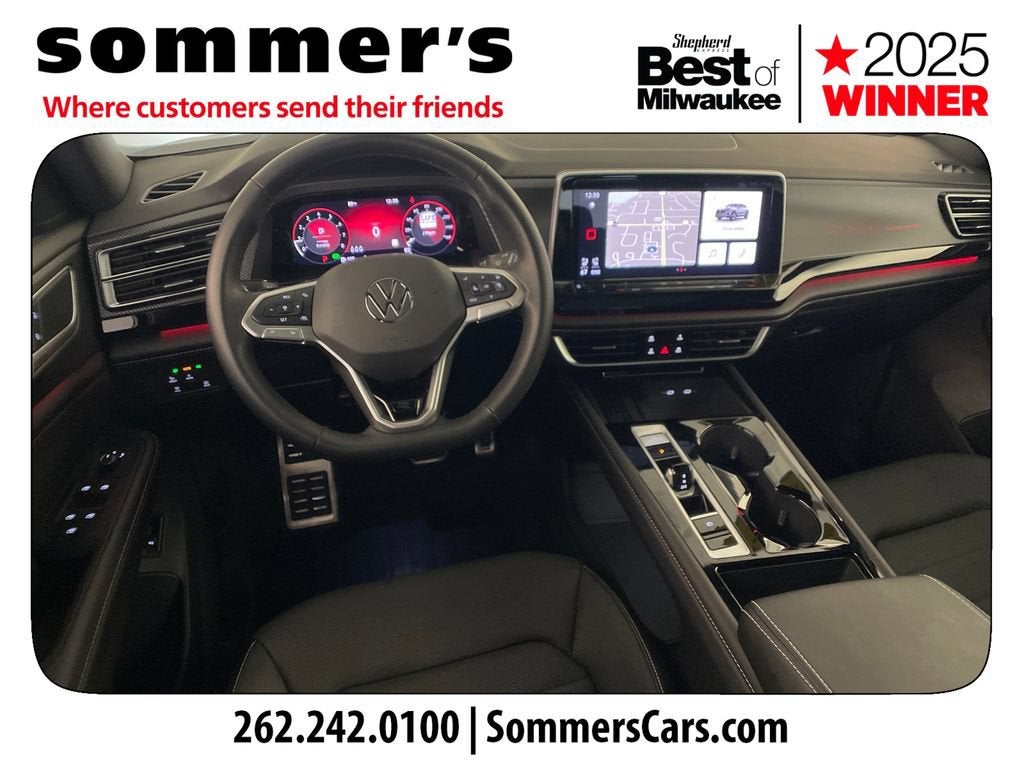 2025 Volkswagen Atlas Cross Sport 2.0T SEL R-Line Black