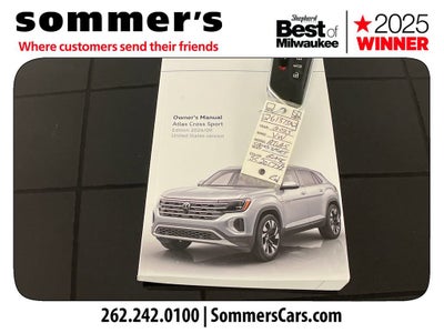 2025 Volkswagen Atlas Cross Sport 2.0T SEL R-Line Black