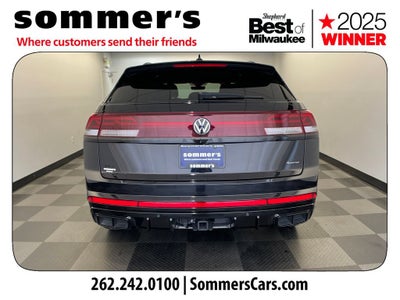 2025 Volkswagen Atlas Cross Sport 2.0T SEL R-Line Black