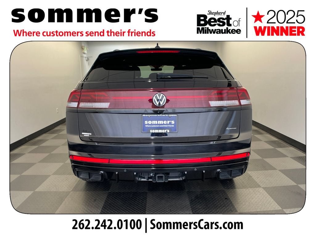 2025 Volkswagen Atlas Cross Sport 2.0T SEL R-Line Black