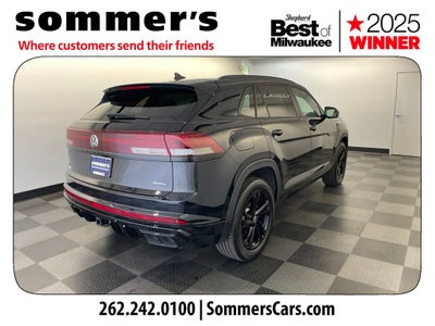 2025 Volkswagen Atlas Cross Sport 2.0T SEL R-Line Black