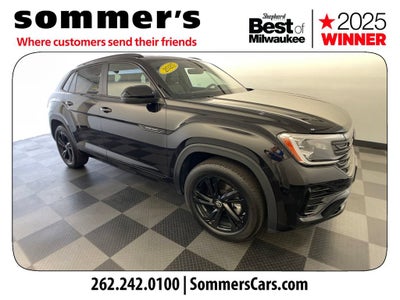 2025 Volkswagen Atlas Cross Sport 2.0T SEL R-Line Black