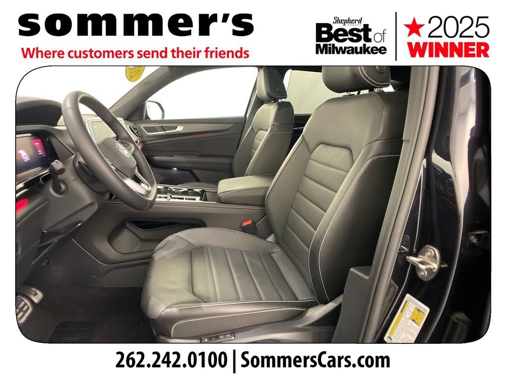 2025 Volkswagen Atlas Cross Sport 2.0T SEL R-Line Black