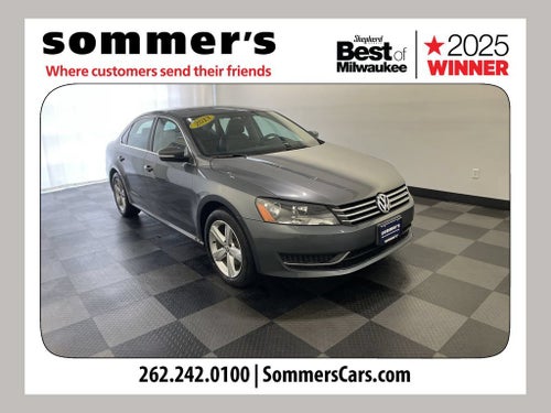2013 Volkswagen Passat SE