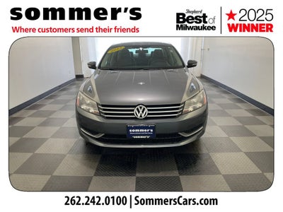 2013 Volkswagen Passat SE