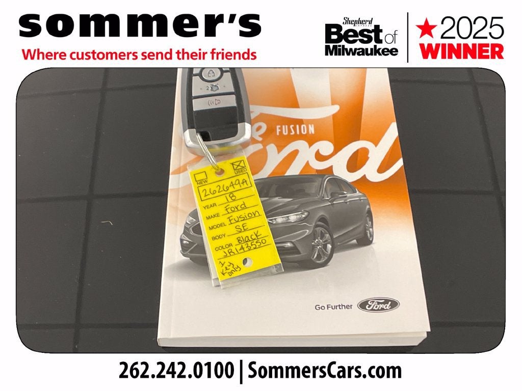 2018 Ford Fusion SE