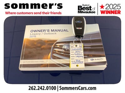 2016 Subaru Legacy 2.5i Limited