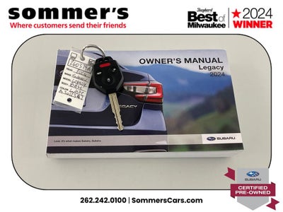 2024 Subaru Legacy BLACK
