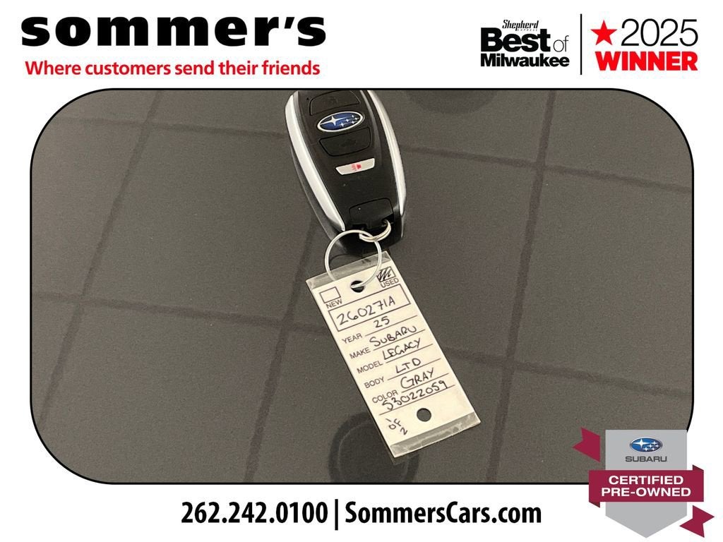 2025 Subaru Legacy Limited