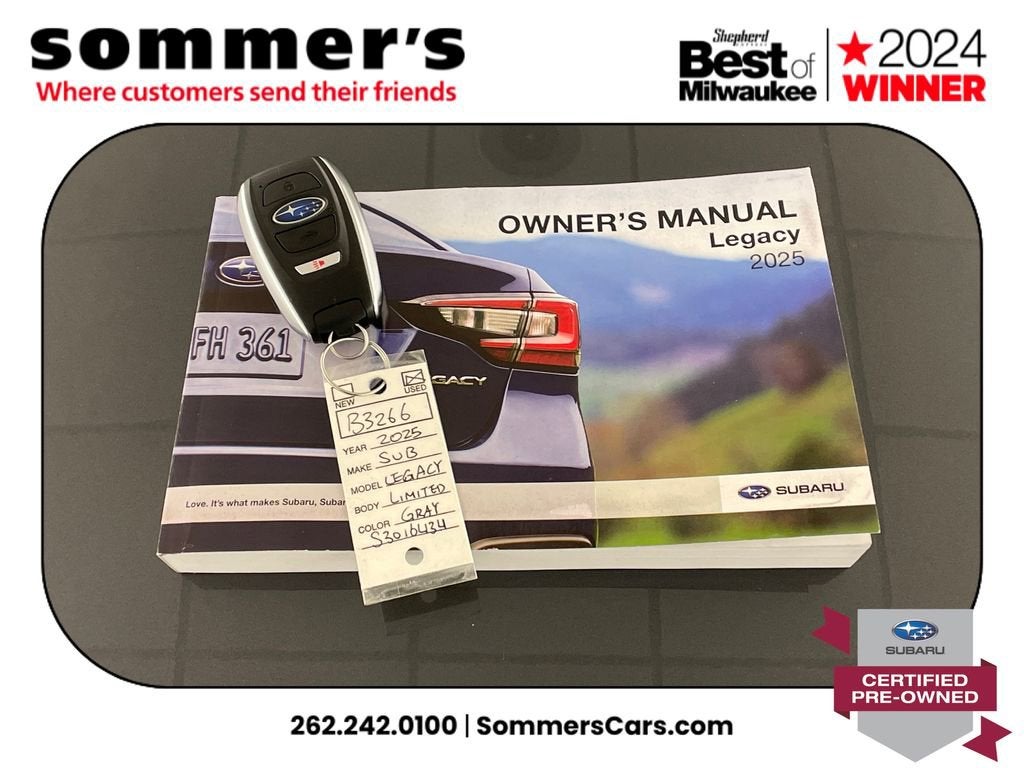 2025 Subaru Legacy Limited