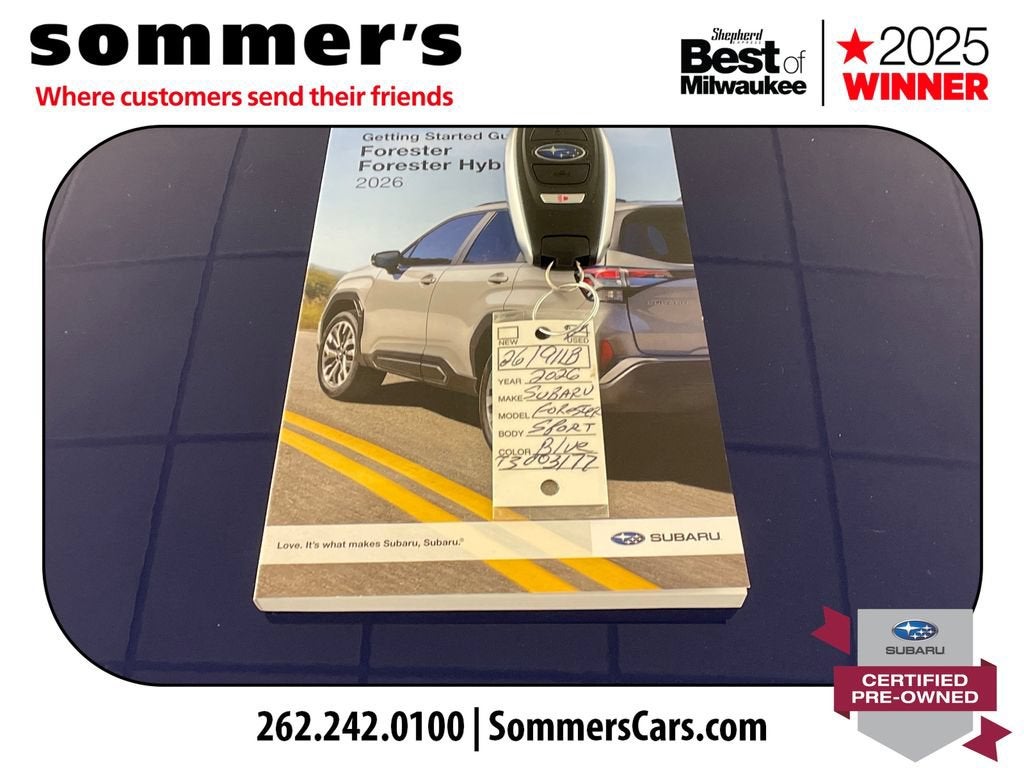 2026 Subaru Forester Sport