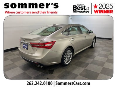 2018 Toyota Avalon XLE