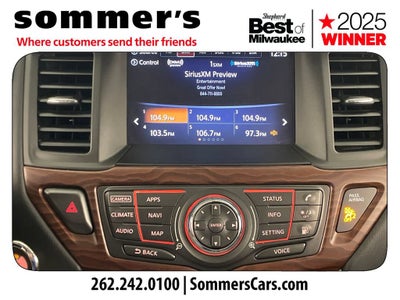 2018 Nissan Pathfinder Platinum