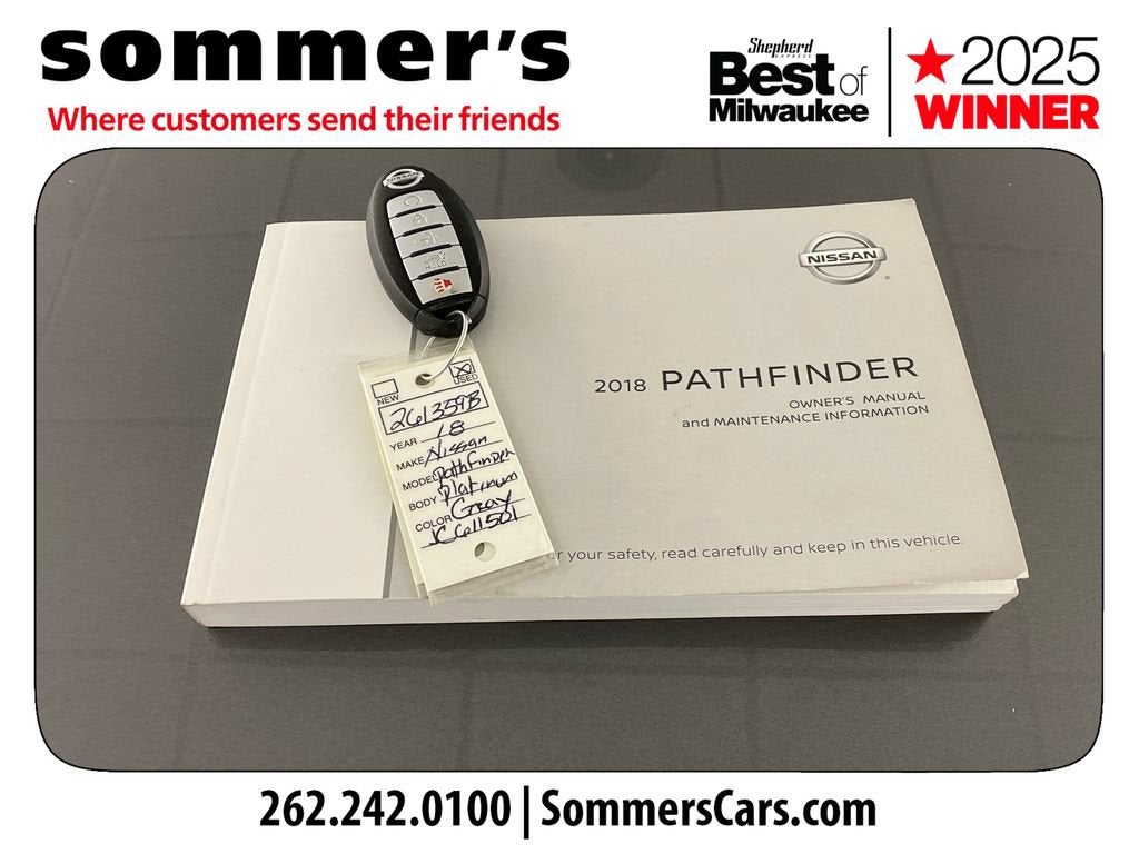 2018 Nissan Pathfinder Platinum