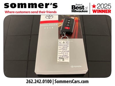 2018 Toyota Highlander SE