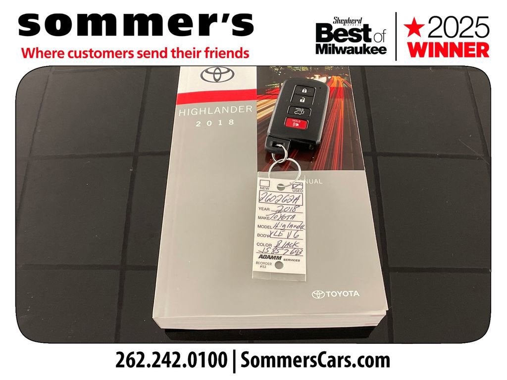 2018 Toyota Highlander SE