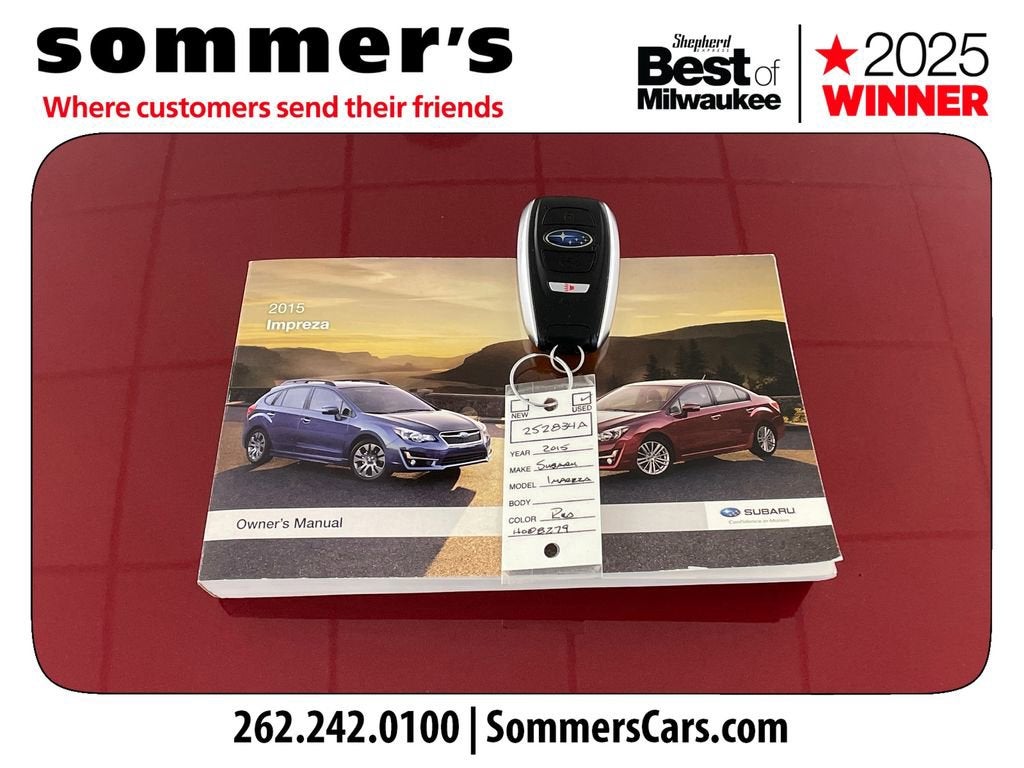 2015 Subaru Impreza Sedan Limited