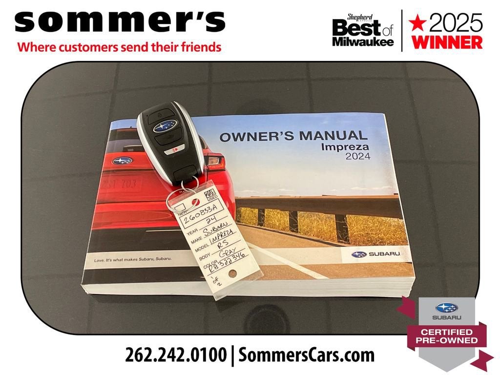 2024 Subaru Impreza RS