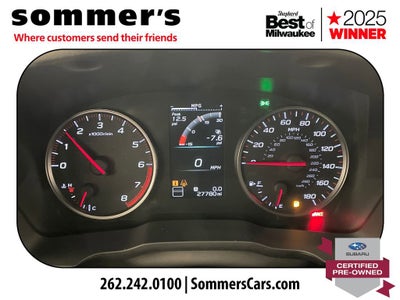 2022 Subaru WRX BLACK