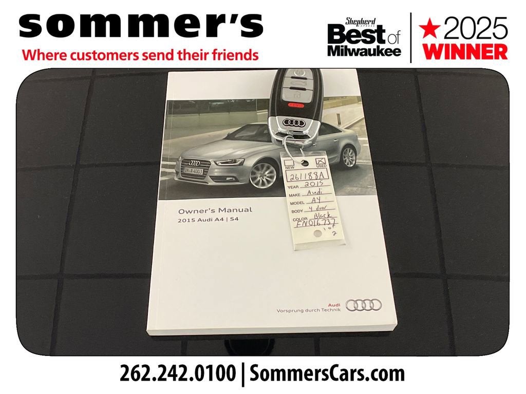 2015 Audi A4 Premium Plus