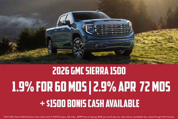 2026 gmc Sierra 1500 truck offer milwaukee