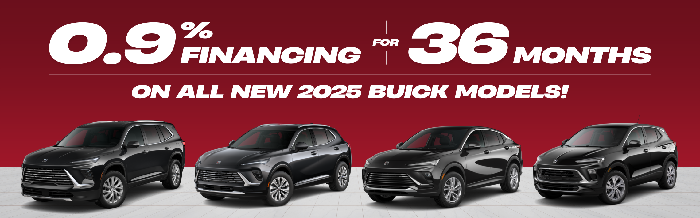 0.9% Financing for 36 Months on All New 2025 Buick Models at Sommer's Buick GMC near Milwaukee Wisconsin