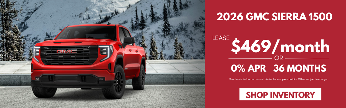 Explore lease and finance offers at Sommer's Buick GMC