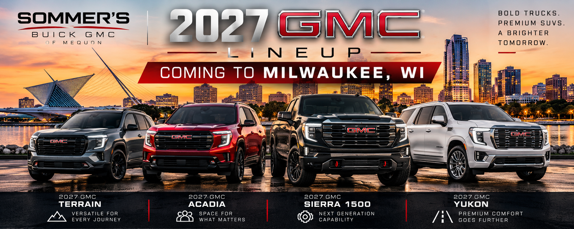 2027 GMC Lineup & Release Dates Near Milwaukee, WI | Sommer's GMC