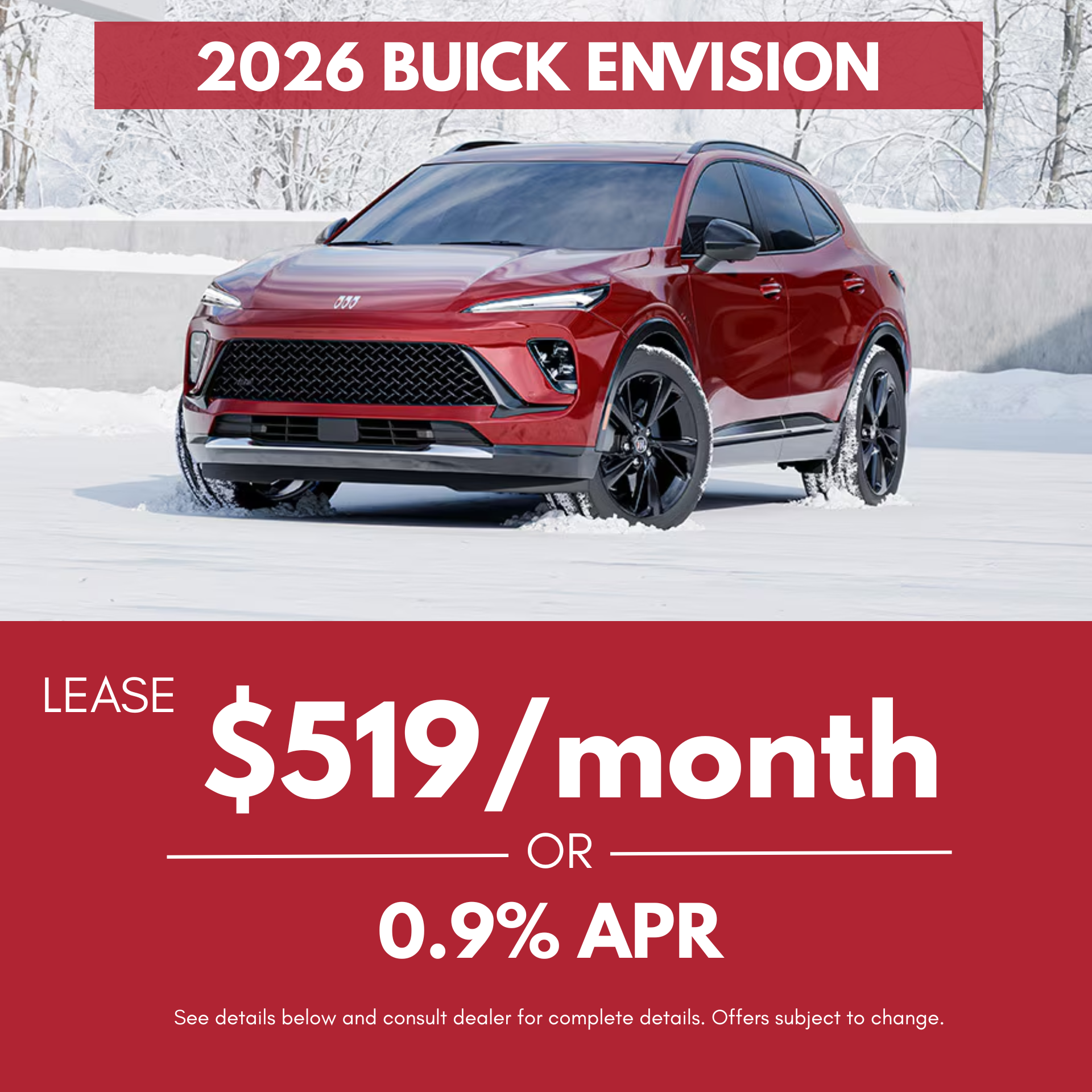 2026 Buick Envision
