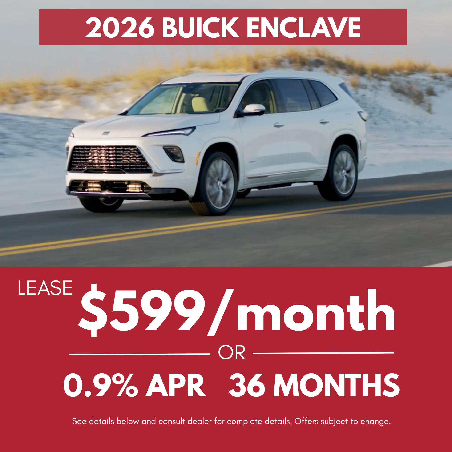 2026 Buick Enclave
