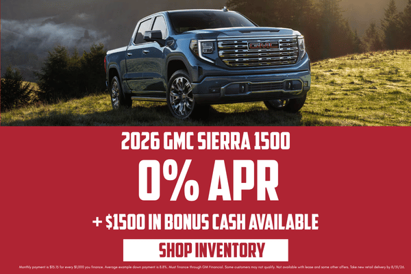2026 gmc Sierra 1500 truck offer milwaukee