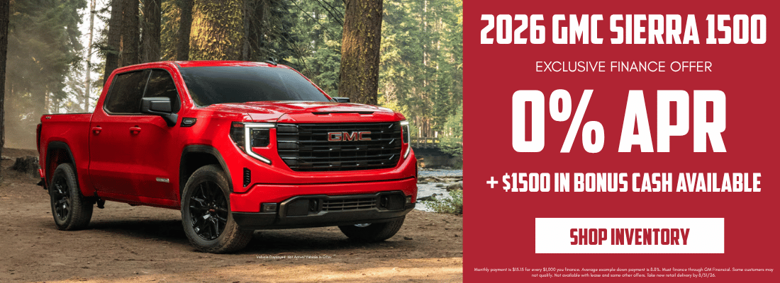 Explore lease and finance offers at Sommer's Buick GMC