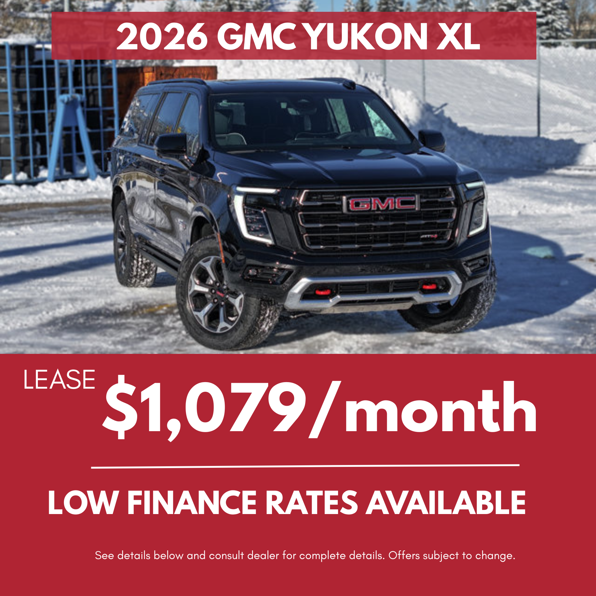 2026 GMC Yukon XL