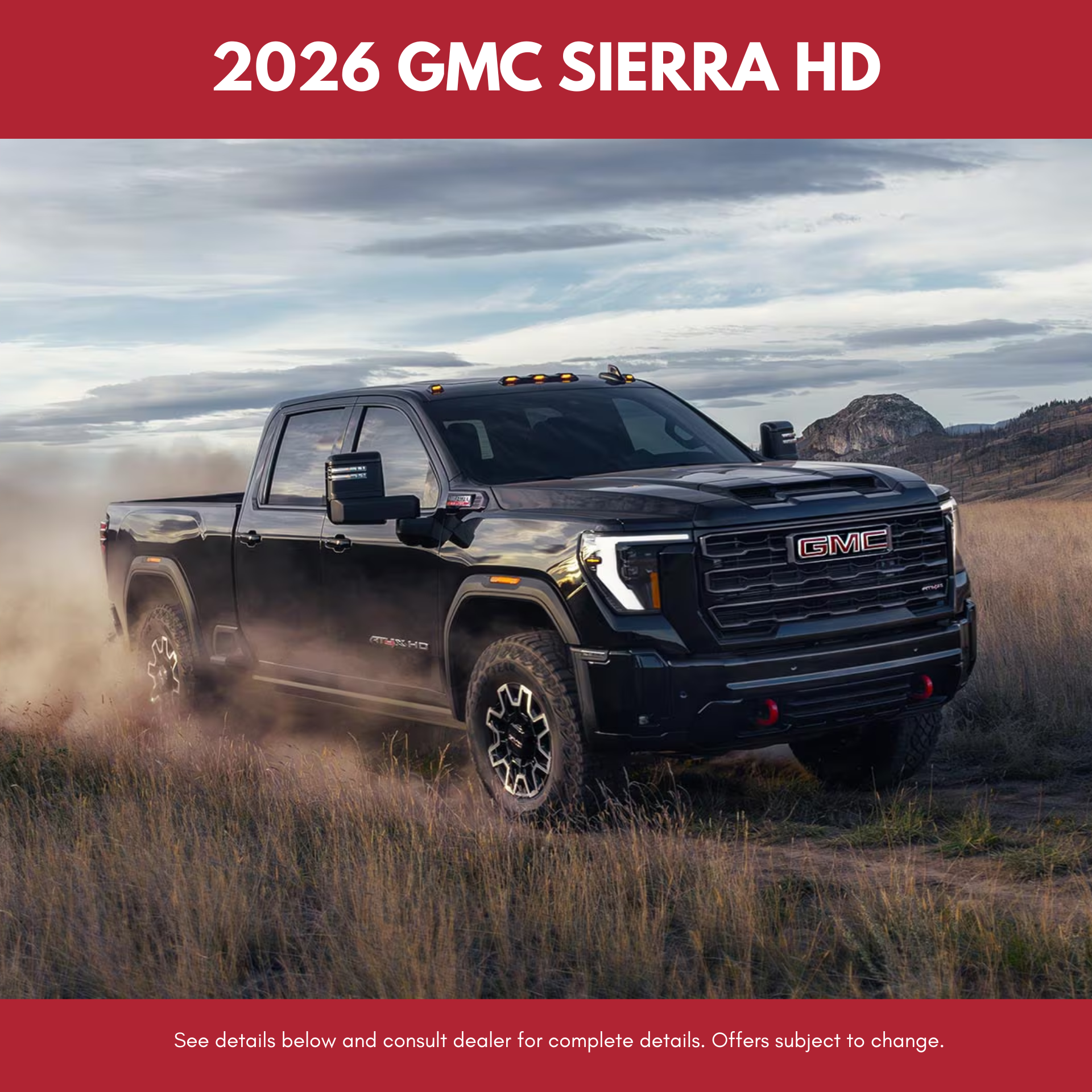 2026 GMC Sierra 2500 SLE
