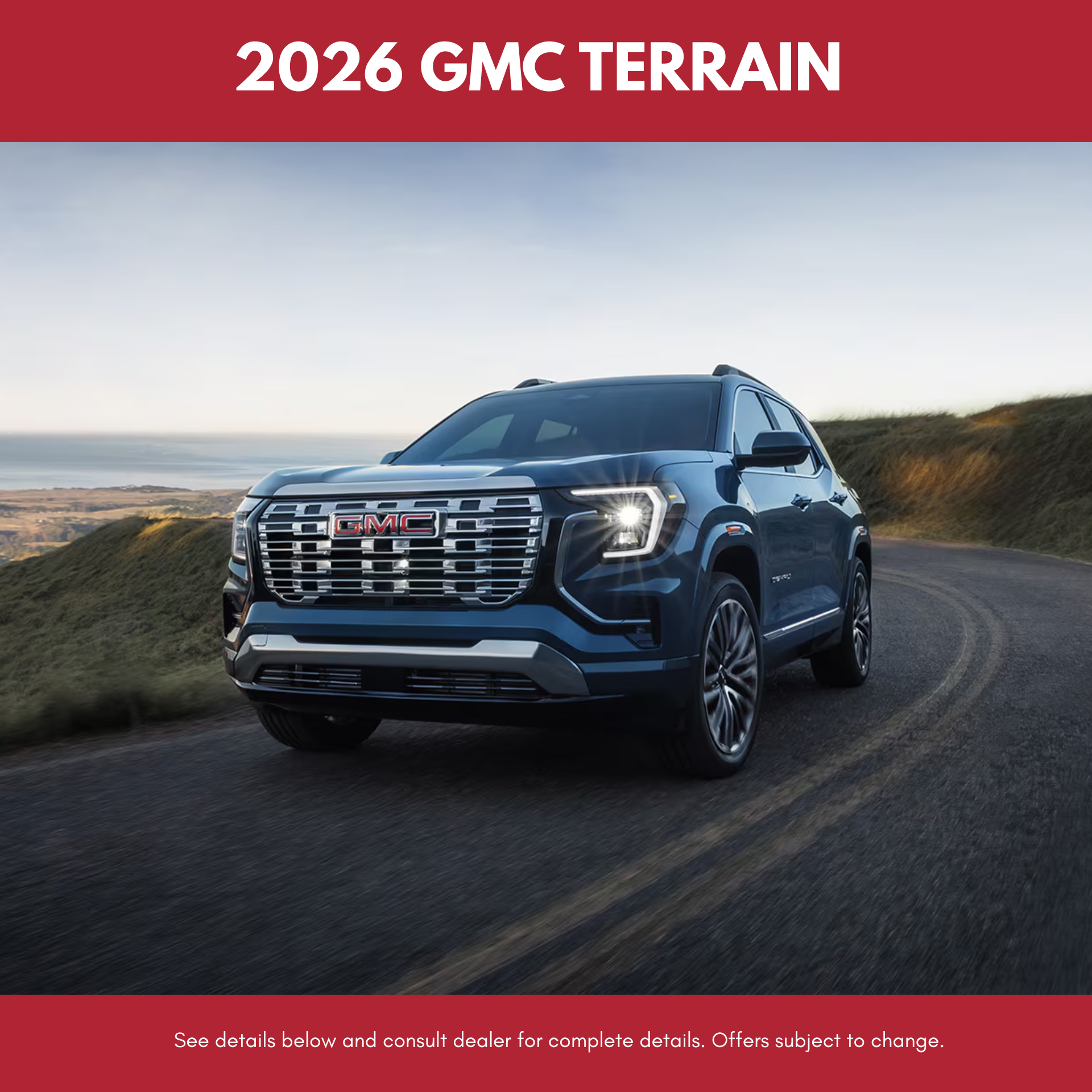 2026 GMC Terrain Elevation