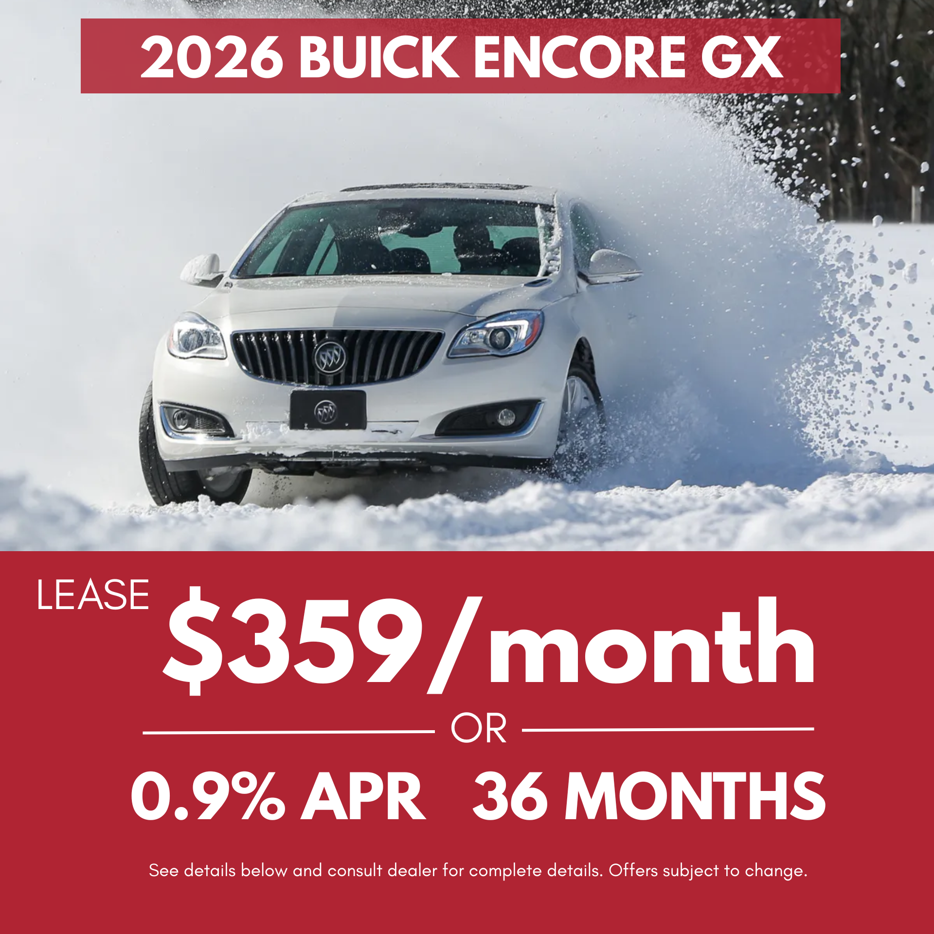 2026 Buick Encore GX