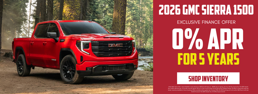 Explore lease and finance offers at Sommer's Buick GMC